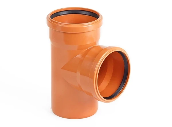 Тройник 87° ПВХ для канализационных труб
