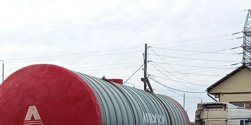 ПОСТАВКА СТЕКЛОПЛАСТИКОВОЙ НАКОПИТЕЛЬНОЙ ЕМКОСТИ ОБЬЕМОМ 120 КУБ.М